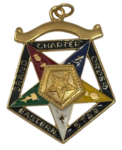 Order of Eastern Star Grand Associate Patron Officer Jewel