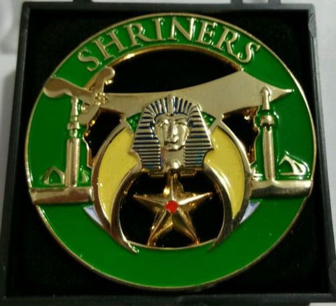 Shriners Green Lapel Pin
