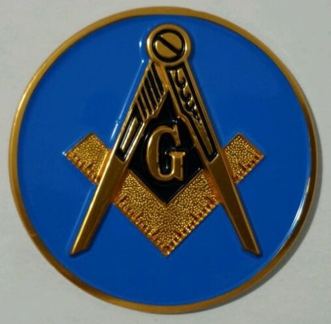 Master Mason Car Emblem