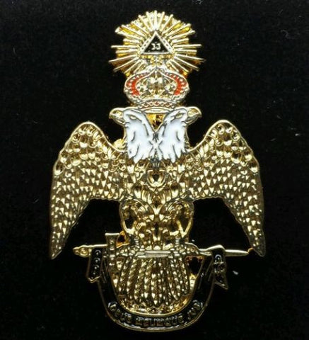 Freemason 33rd Degree Lapel Pin