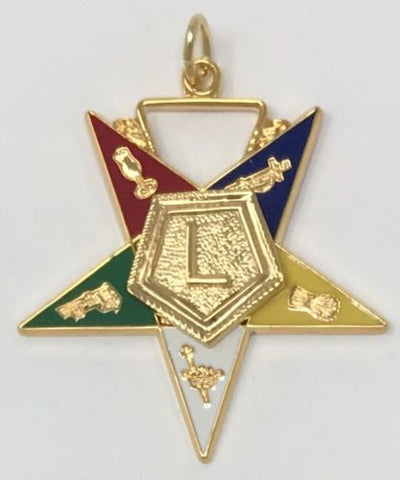 Order of Eastern Star Lecturer Officer Jewel