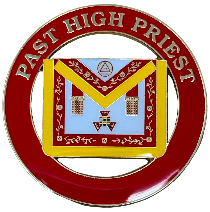 Past High Priest Cut Out Car Emblem