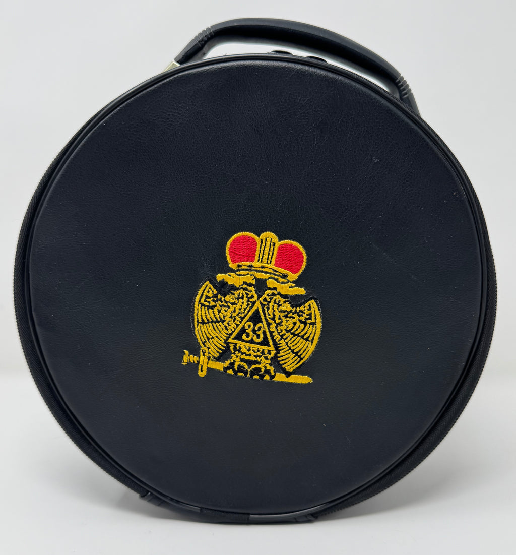 Scottish Rite 33rd Degree Crown Case, alternate view