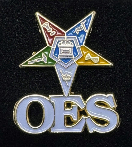 Order of Eastern Star Lapel Pin
