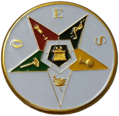 Order of Eastern Star OES Car Emblem