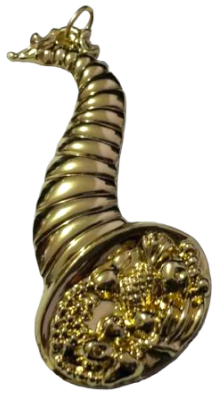 Freemason Junior Stewart Collar Jewel in Gold Tone