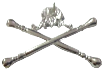 Freemason Marshal Collar Jewel in Silver Tone