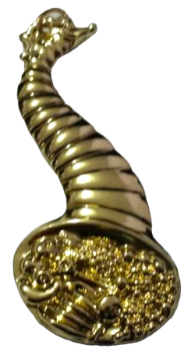 Freemason Senior Stewart Collar Jewel in Gold Tone