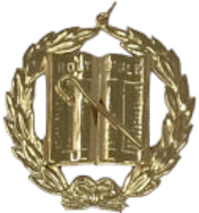 Grand Assistant Chaplain Collar Jewel in Gold Tone