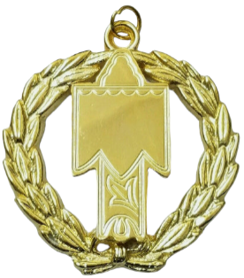 Grand Standard Bearer Collar Jewel in Gold Tone