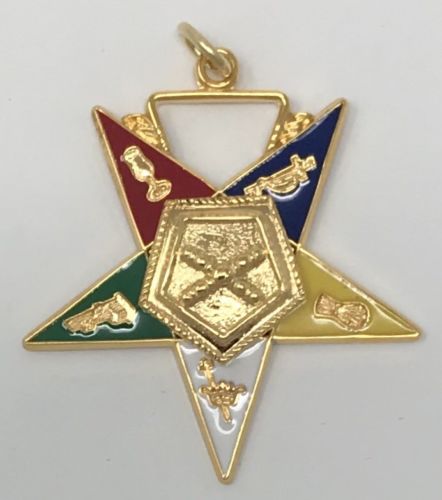 Order of Eastern Star Marshal Officer Jewel