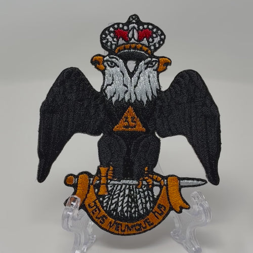 33rd Degree Scottish Rite patch turntable video