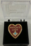 Freemason Mason's Lady Lapel Pin