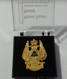 Freemason 33rd Degree Wings Up Lapel Pin