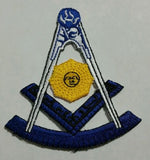 Freemason Past Master Iron on Patch