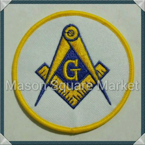 Masonic Master Mason Iron on Patch