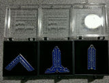 Freemason Masonic Worshipful Master, Senior Warden, Junior Warden Lapel Pin Set