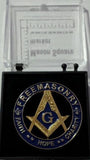 Freemason Faith, Hope, Charity Cut-Out Lapel Pin