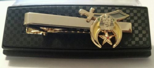 Shriners Tie Bar in Gold Tone