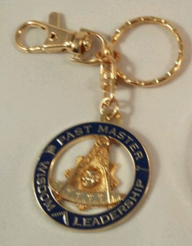 Past Master Keychain Freemason Past Master Key Chain & Cut-Out Car Emblem Package – Mason ...