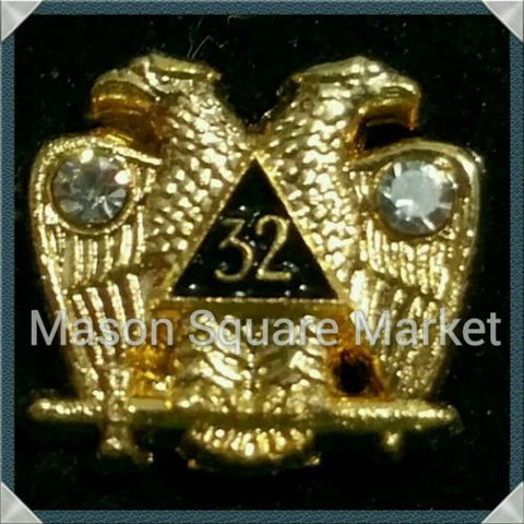 Freemason 32nd Degree Lapel Pin