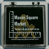 Freemason Blue Lodge Lapel Pin