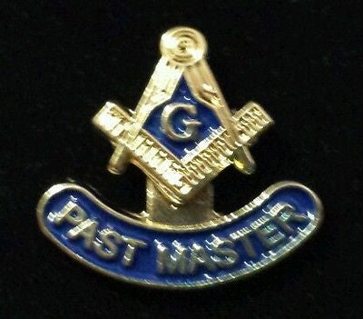 Freemason Past Master Lapel Pin