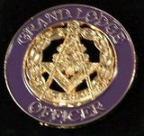 Freemason Grand Lodge Lapel Pin & Cut-Out Car Emblem Package