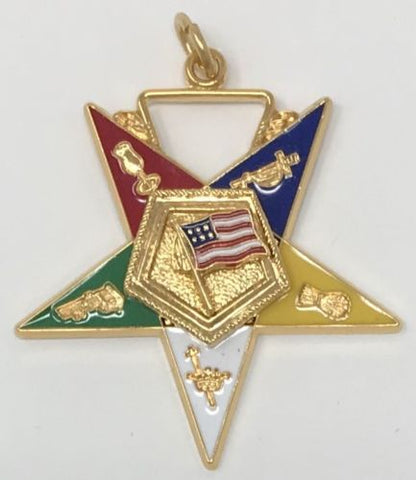 Order of Eastern Star U.S. Flag Bearer Officer Jewel