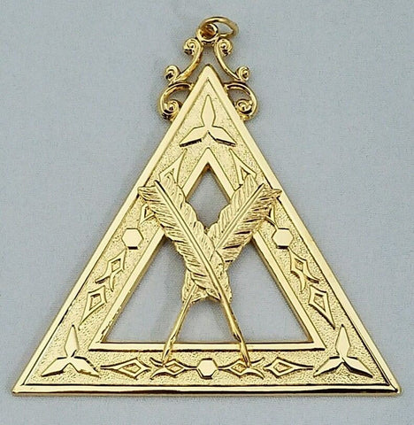 Royal Arch Mason Secretary Officer Collar Jewel