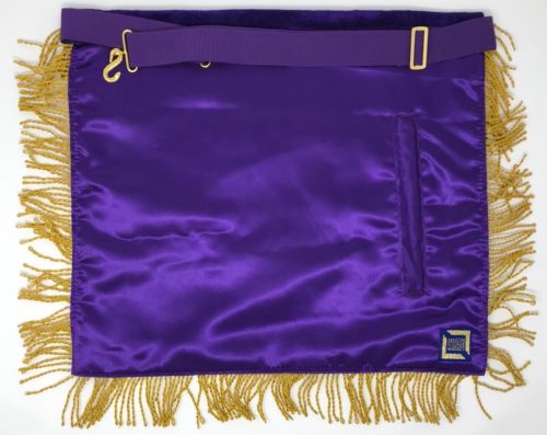Grand Master Apron, back view