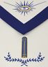 Junior Warden Officer Apron, close-up of the flap