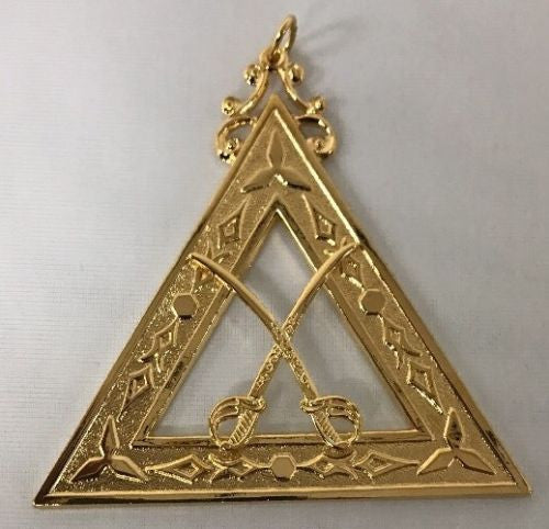 Royal Arch Mason Captain Officer Collar Jewel, alternate view