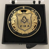Freemason Masonic PHA Lapel Pin