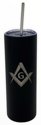 Freemason Stainless Steel Slim 20 oz Tumbler