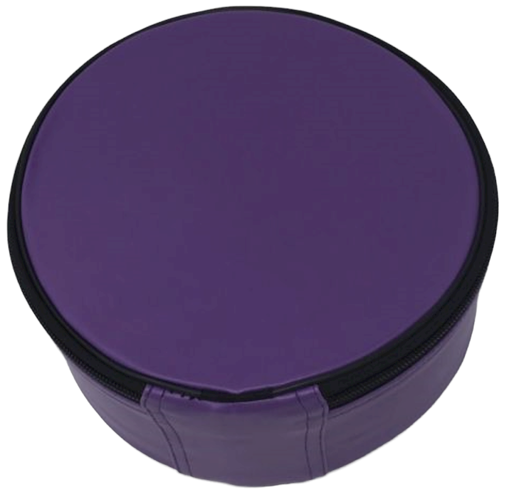 Masonic Royal and Select Masons Cap Case In Purple without Emblem, side view