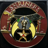 Shriners Brown Lapel Pin