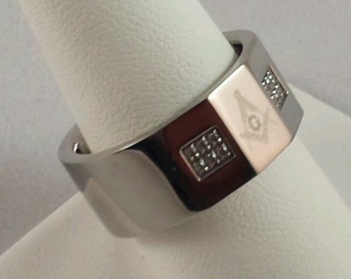 Freemason Stainless Steel Ring