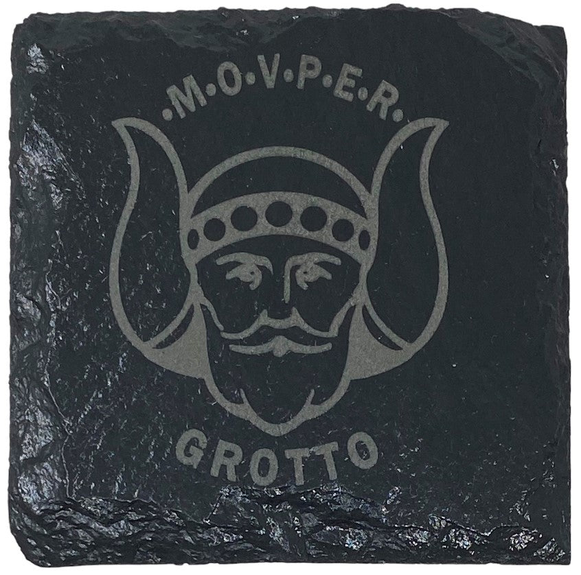 Grotto Slate Coaster Set, alternate view