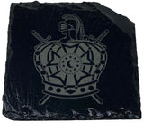 Order of Demolay Slate Coaster Set