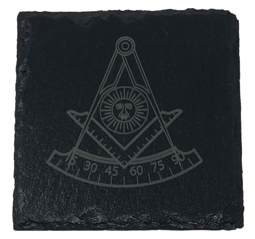 Past Master Slate Coaster Set