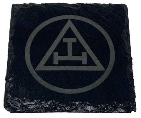 Royal Arch Slate Coaster Set