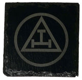 Royal Arch Slate Coaster Set