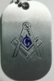 Freemason Dog Tag Necklace
