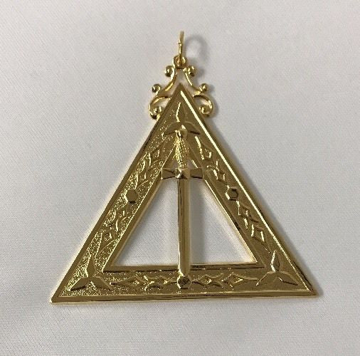 Royal Arch Mason First Veil Officer Collar Jewel, alternate view