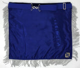 Past Master Blue and silver Apron