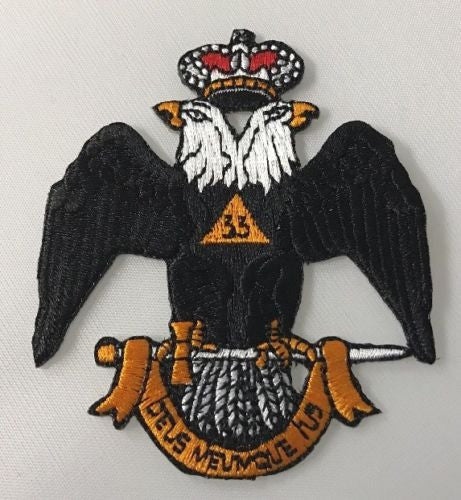33rd Degree Freemason Masonic Iron on Patch