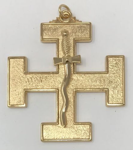 Sentinel Scottish Rite Scottish Rite 32nd Degree Commander In Chief Wings Down Jewel in Gold ...