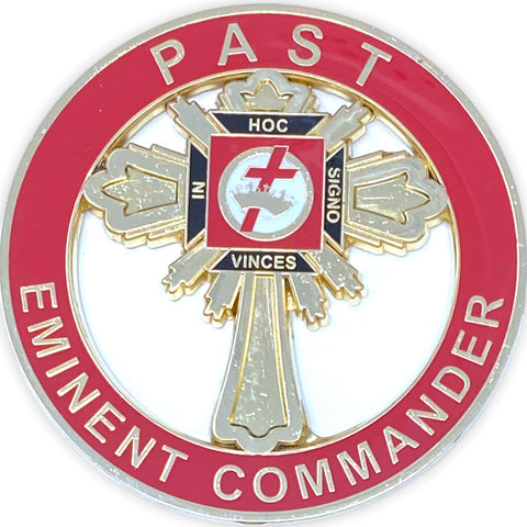 Past Eminent Commander Car Emblem