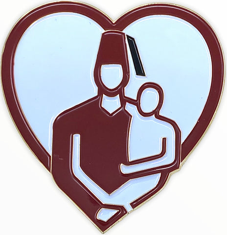 Shriners Cut-Out Car Emblem